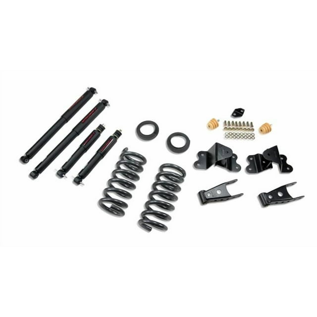 Bell Tech Kit de Baisse 686e 2 Ou 3 Pouces avant 4 Pouces Arrière; Amortisseurs Inclus