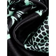 thumbnail image 3 of ZAXARRA Femmes Cheongsam Dragon Imprimé Stand Col Courte Fente Cheong-Sam Jupe, 3 of 8
