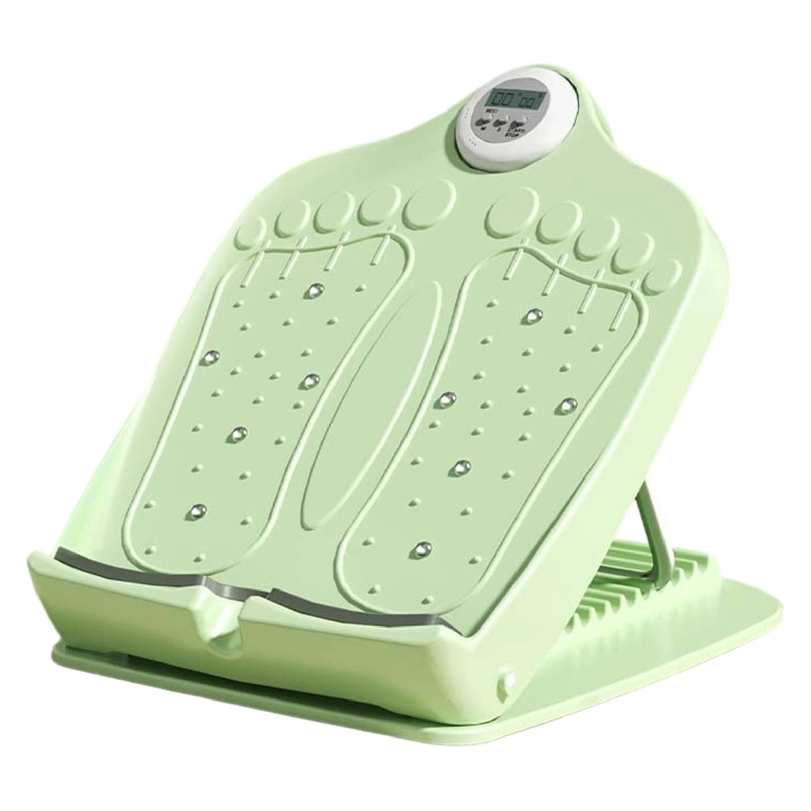 Taotanxi Slant Board Calf Stretcher Adjustable 4 Level Anti Slip Design Incline Board Leg Foot Balancing Fitness Pedal Wedge Stretch for Heel, Hamstring, Achilles, Leg Calves,Green