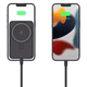 thumbnail image 4 of MR. GADGETS Magsafe Compa. 10000mah Powerbank 18w Color Negro Con Soporte Pila Carga Inalmbrica, 4 of 10