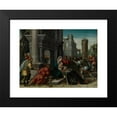 thumbnail image 2 of Bernard van Orley 24x18 Black Modern Framed Museum Art Print Titled - The Adoration of The&nbsp;Magi (1533), 2 of 5
