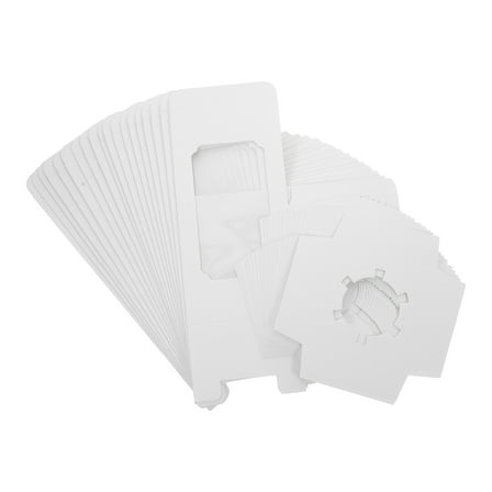 WEUVEB Cupcake Container White Cardboard 20Set 3.54X3.54X3.54In