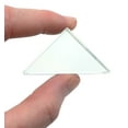 thumbnail image 3 of Right Angle Refraction Prism, 32mm x 32mm x 45mm - 0.35" (9mm) Thick - High Quality Flint Glass - Excellent for Physics Experiments & Photography - Eisco Labs, 3 of 3