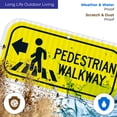 thumbnail image 5 of Pedestrian Walkway Left Sign,, 5 of 8