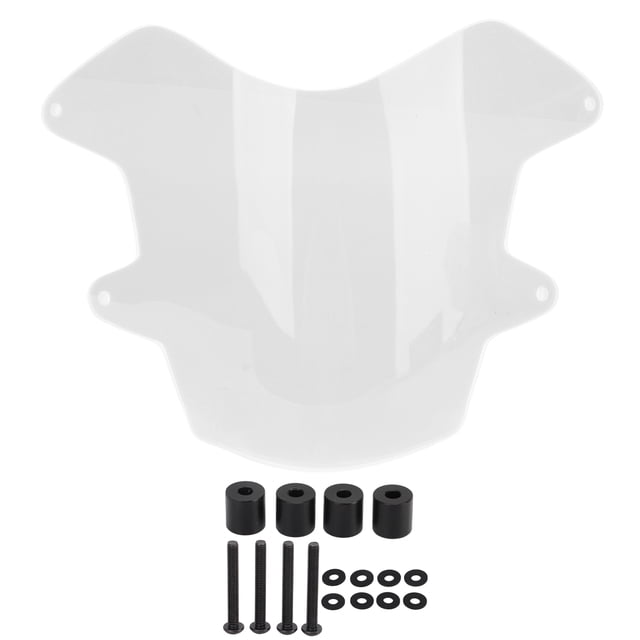 Protector de Faro de Motocicleta, Cubierta de protección de Faro para Tenere 700 2019-2022(Transparente)