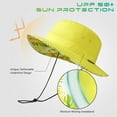 thumbnail image 6 of UPF 50+ Foldable Sun Hat Patterned Under Brim Bucket Hats for Summer Hiking Fishing Beach Safari Men Women, 6 of 7