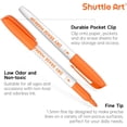 thumbnail image 4 of Dry Erase Markers,Shuttle Art 12 Colors 144 Bulk Pack Whiteboard Markers, Fine Point Dry Erase Markers Perfect for Writing on Dry Erase Whiteboard Mirror Glass for Office Home, 4 of 9