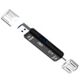 thumbnail image 2 of Lector de tarjetas OTG tipo C 5 en 1 con interfaz USB hembra para PC Adaptador de lector de tarjetas de memoria TF de lectura USB 3.0 Noticed PJ7650-02, 2 of 2