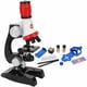 thumbnail image 4 of Juego De Microscopio Para Niños, Microscopio Para Principiantes 100X-1200X Con Portaobjetos De Muestra, Microscopio Biológico, Juguete Científico Educativo Para Niños De 5 A 12, 4 of 7