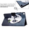 thumbnail image 2 of Allytech Flip Case for Samsung Galaxy Tab A7 Lite 8.4" SM-T220 T225 2021 Released, Slim PU Leather Multi Angle Viewing Stand Shockproof Colorful Pattern Case Cover for Girls Women, Cute Panda, 2 of 5