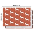 thumbnail image 5 of Repeat Chihuahua Summer Placemats Table Placemats Set Of 6-Linen Kitchen Washable Placemats Table Mats 11.8"x17.7"Non-Slip Heat Resistant, 5 of 5