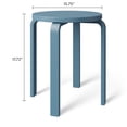 thumbnail image 5 of Mainstays Kids Wood Nightstand Side Table, Bluestone, 5 of 5