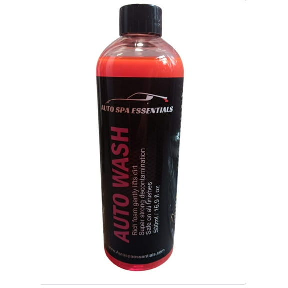 AUTO SPA ESSENTIALS Auto Wash Foam Soap - Works with foam cannons for power washers.