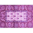 thumbnail image 1 of Ahgly Company Indoor Rectangle Oriental Purple Traditional Area Rugs, 8' x 10', 1 of 4