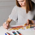 thumbnail image 4 of Juaoua 24 Colors Acrylic Paint Markers,Dual Tip Acrylic Paint Markers,Water-Based No-Bleed Paint Pens,Perfect For Rock Painting,Diy Crafts,Journaling,Travel And Classroom Projects,Classroom Supplies, 4 of 8