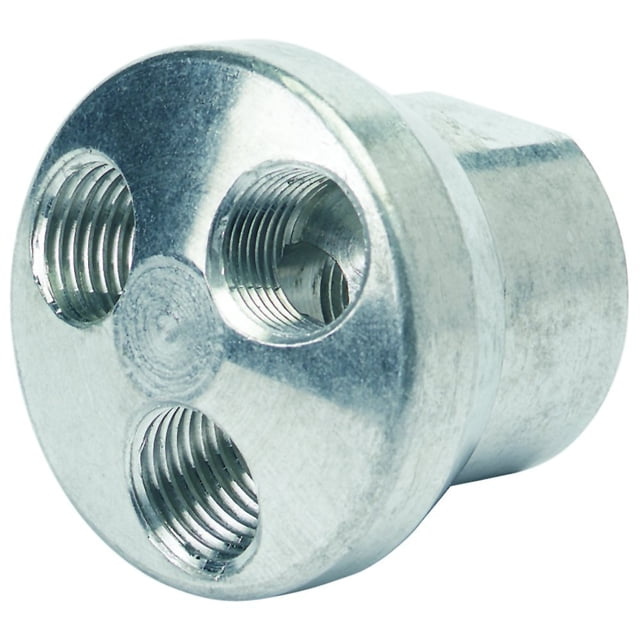 Colector de aire Tru-Flate 41-125 de aluminio de 1/4" y 3 vías