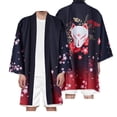 thumbnail image 5 of Dragon Printed Cardigan Harajuku Long Style Kimono Women Men Japanese Street Samurai Cosplay Yukata Tops Oversize 6XL, 5 of 6