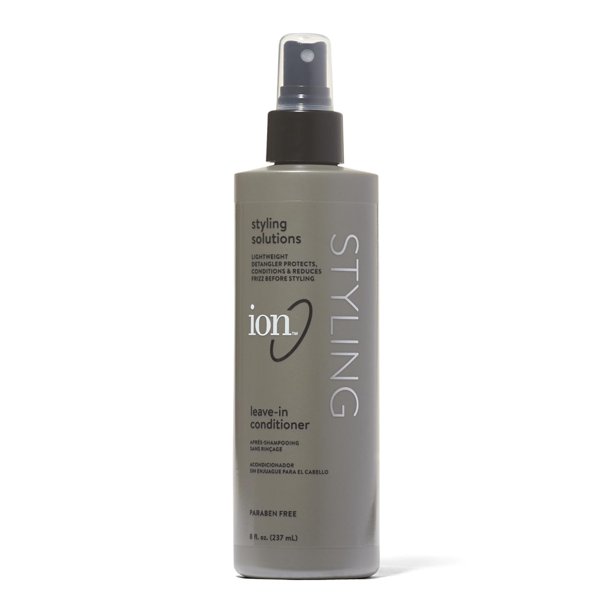 Ion Styling Leave In Acondicionador Spray 8 Fl Oz Cabello Seco Quebradizo o Grueso Anti-Frizz Desenredante Sin Parabenos