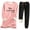 A-Black, variant on Women's Plus Size Sweat Suit Set Thickened Insulation Round Neck Top and Pocket Pants