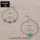 thumbnail image 3 of Juego de 2 pulseras de cadena de cobre con eslabones bohemios para hombre y mujer, joyería vintage ajustable, brazalete apilable de aleación para uso diario., 3 of 9