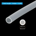 thumbnail image 2 of Tubería de silicona Uxcell 1/4" ID x 5/16" OD 1 rollo 3.28 pies tubo flexible de silicona pura clara, 2 of 6