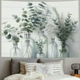 thumbnail image 2 of JEUXUS Bottles And Plants Farm Wood Textured Design Tapestries Painting, 2 of 6