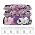 thumbnail image 2 of KUROMI Bedding Set Anime Three-piece for Boys Girls Teens Full, 2 of 7