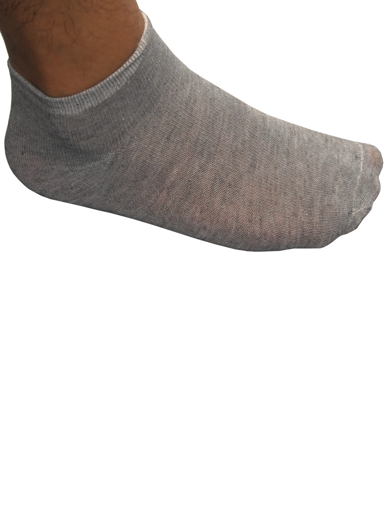Dolce Designer's Choice Men's Low Cut Golf Sock(6Pair),Gray Fits Shoe Size 911