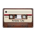 thumbnail image 2 of Aedtie Carpet,Polyester Carpet,Soft Rugs for Bedroom 24X16In Washable Bedroom Rug Rugs Small Kitchen Rug Vintage Cassette Tape Indoor Doormat Non Slip Door Floor Mats Carpet Rugs Decor for Living, 2 of 5