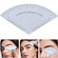 thumbnail image 5 of Quick Eyebrow Shaping Tool, 2 Pcs - Fast Drawing Eyebrow Design Ruler Microblading Mapping Tool Shaping Makeup Drawing Ruler Reuse to Achieve The Perfect Makeup Solution, Easter Mo Makeup Organizers, 5 of 5