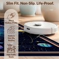 thumbnail image 6 of Design&I 8'x10' Ultra Soft Area Rug, Galaxy Field Border Map Rings Chart Nebula Motifs Rocket Astronaut None Fluffy Washable Non Shedding for Bedroom Living Room Under Sectional, 6 of 7
