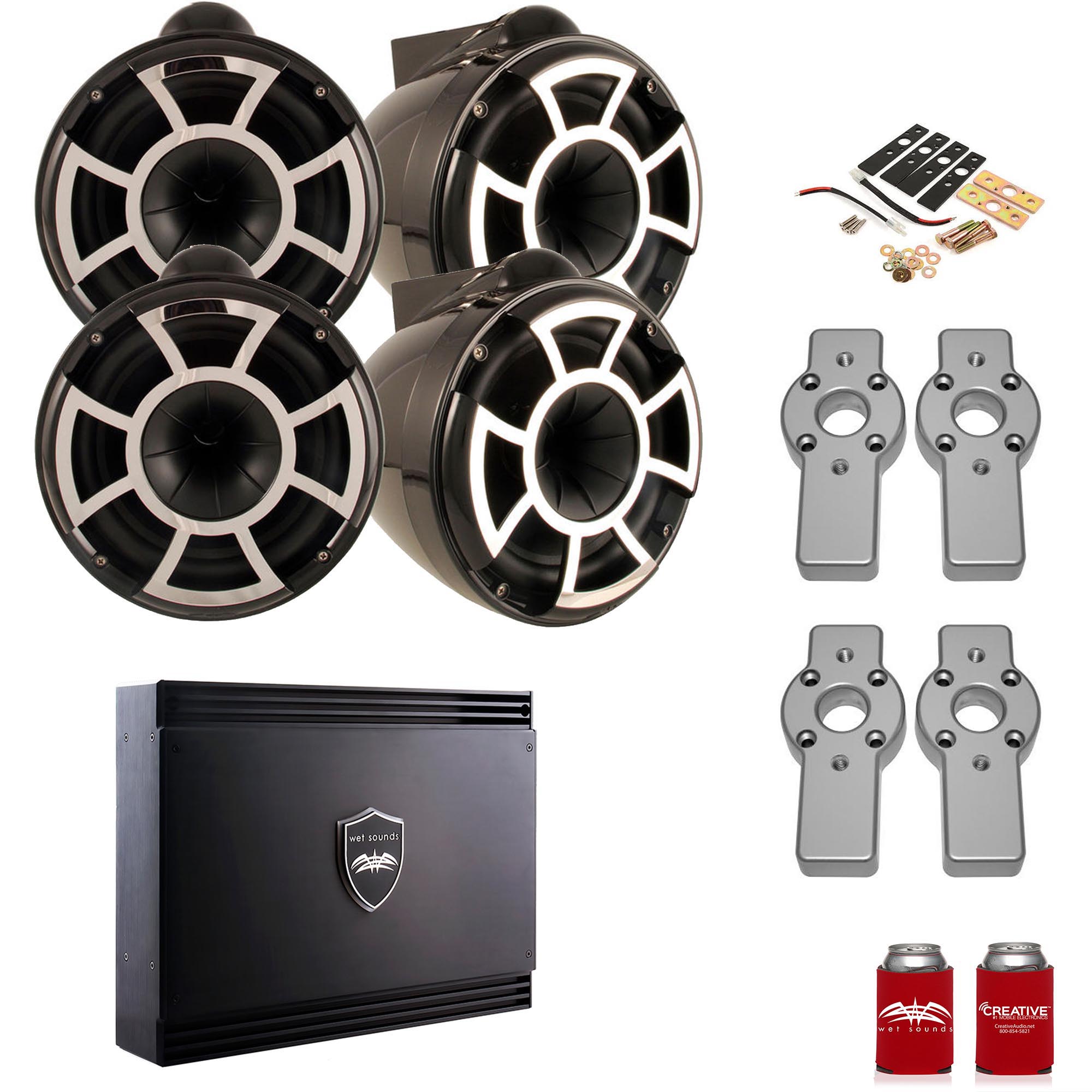 Consumer Electronics InCar Entertainment Wet Sounds ADP REV X KITB