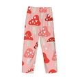 thumbnail image 3 of Lsque Cute Mushroom1 Print Men's Pajama Pants, Lounge Pant - Comfortable Home Wear,Elastic Waistband, Stylish Design-Small, 3 of 9