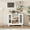 Pure White, variant on Multi-functional Sideboard Buffet Cabinet with Fluted Glass Door, 36" Modern Accent Storage Cabinet with 2-Tier Storage, White Coffee Bar Cabinet for Kitchen Dining Living Room