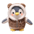 thumbnail image 2 of Cute Penguin Plush Stuffed Animal Toy Doll - 9“ Penguin Stuffed Animals Soft Plush Cute Travel Doll for Lovers in Birthday, Christmas, Valentine Boys Girls B, 2 of 5