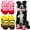 style2, variant on TELOLY 8Pcs Dog Socks,Anti-Slip Pattern Cotton Warm Paw Socks,For Small Medium Pets Dogs Dog Socks to Prevent Licking Paws,Style1