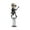 Style4, variant on Touch-Sensitive Dancing Car Ornament, Reflective Acrylic Dashboard Decor with Dynamic Motion for Auto Enthusiasts