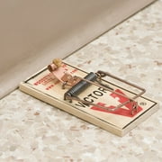(2 pack) Victor Metal Pedal Mouse Trap - Snap Trap for Mice - 2 Pack