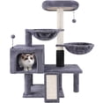 thumbnail image 2 of Árbol para Gatos ROYPET con Condominio para Gatos, Dos Hamacas y Rascadores, 2 of 7