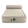 thumbnail image 4 of (Old Version) Intex Queen 18 inch Durabeam Ultra Plush Headboard Airbed Mattress with Internal Pump, 4 of 11