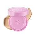 thumbnail image 1 of UNLEASHIA] Coussin Rose en Verre à Ne Pas Toucher (25N Fondu), 1 of 3