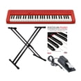 thumbnail image 1 of Teclado Casio CT-S1 de 61 teclas con respuesta al tacto, paquete rojo, 1 of 8