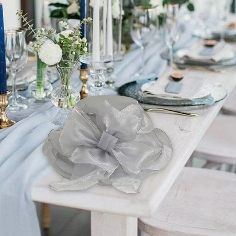 Fascinators Hat Women Tea Party Headband Flower Cocktail  display picture 1