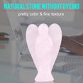 thumbnail image 2 of Pink Quartz, Rose Quartz, Healing Stone Rose Quartz Stone for Home Gift Friends Office, 2 of 7