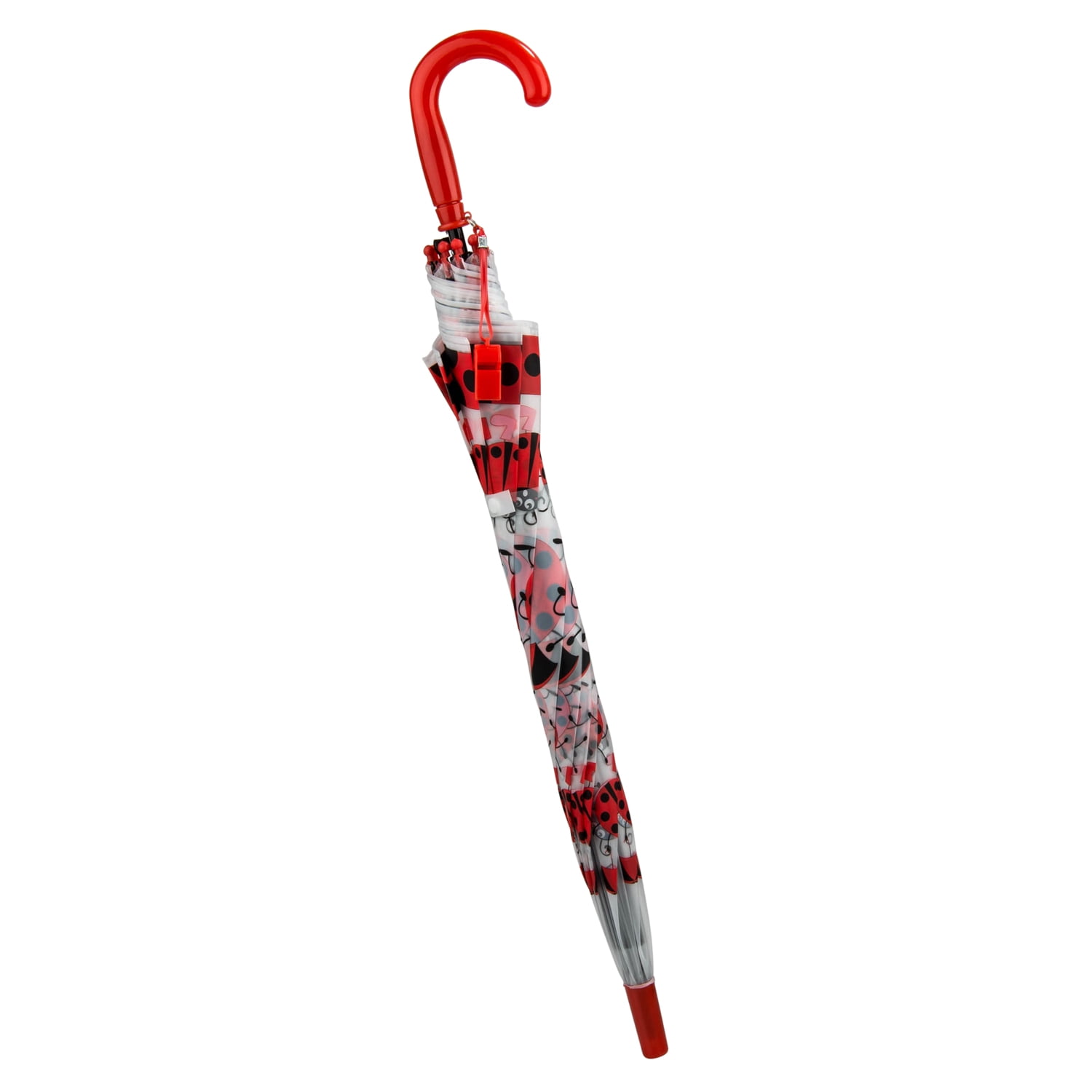 Lightweight Cartoon Friends Children's Umbrella With Plastic Safety Whistle, Easy Open Button, And Comfortable Grip Handle