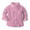 Pink, variant on NAISIBABY Kids Boys Girls Shirt Tops, Solid Color Lapel Long Sleeve Buttons School Uniform Shirts Blue 3-4T