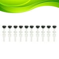 thumbnail image 3 of WHAMVOX 10pcs Plastic Flush Toilet Water Tank Push Buttons Rods Connector (80mm), 3 of 8