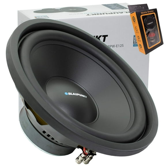 Blaupunkt Mobile High Efficient Adjustable Car Subwoofers, PP Black, 14.00 x 7.00 x 14.00 Inches
