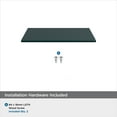 thumbnail image 4 of Amerock Edge Pulls 3 inch (76mm) Center-to-Center Matte Black Cabinet Edge Pull - 10 Pack, 4 of 6