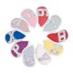thumbnail image 3 of 10 piezas Headcover Club Head Cover impermeable Golf Wedges Headcovers 4-9, X, P, A, Blanco kusrkot Cubierta de cabeza de hierros de golf, 3 of 8